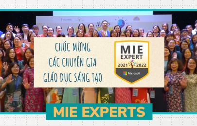 Chúc mừng 44 giáo viên  game đánh bài tiến lên 
 đã trở thành chuyên gia giáo dục sáng tạo toàn cầu - MIE EXPERT năm học 2021 - 2022